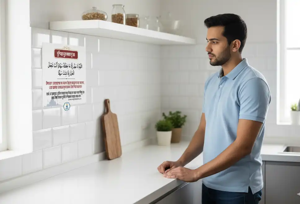 dua sticker - kitchen