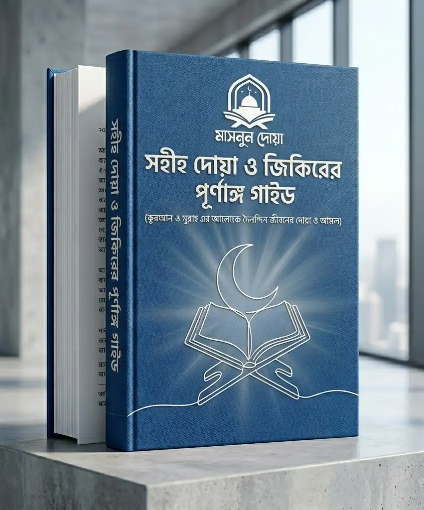সহীহ দোয়া ও জিকরের পূর্ণাঙ্গ গাইড — PDF Ebook কভার